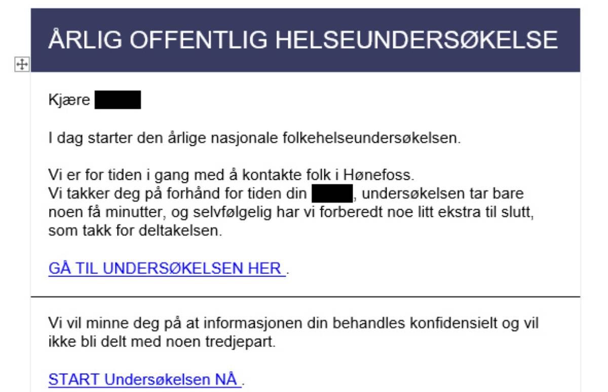 FHI émet un avertissement concernant les faux e-mails contenant des "enquêtes sur la santé" 4 FHI émet un avertissement concernant les faux e-mails contenant des "enquêtes sur la santé" - 3