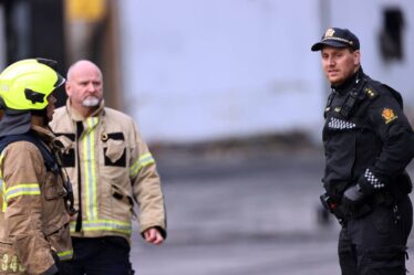 Police: le feu à l'extérieur de l'église libre de Sandnes est probablement allumé exprès - 20
