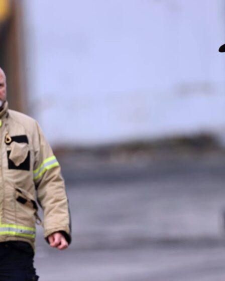 Police: le feu à l'extérieur de l'église libre de Sandnes est probablement allumé exprès - 31