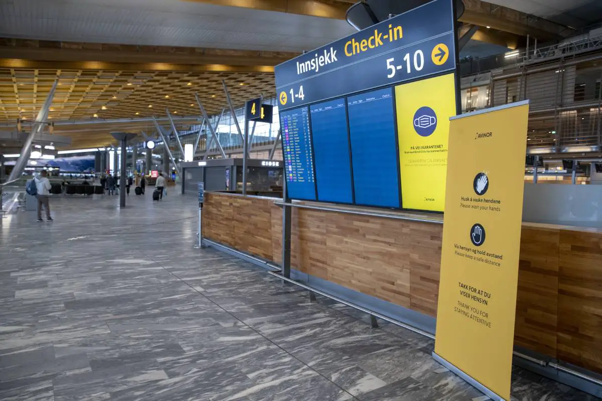 NRK: De grandes parties de l'aéroport d'Oslo Gardermoen seront fermées en raison de la pandémie 4 NRK: De grandes parties de l'aéroport d'Oslo Gardermoen seront fermées en raison de la pandémie - 3