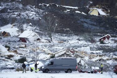 Gjerdrum: la recherche de survivants se poursuit dans la zone instable du glissement de terrain - 16