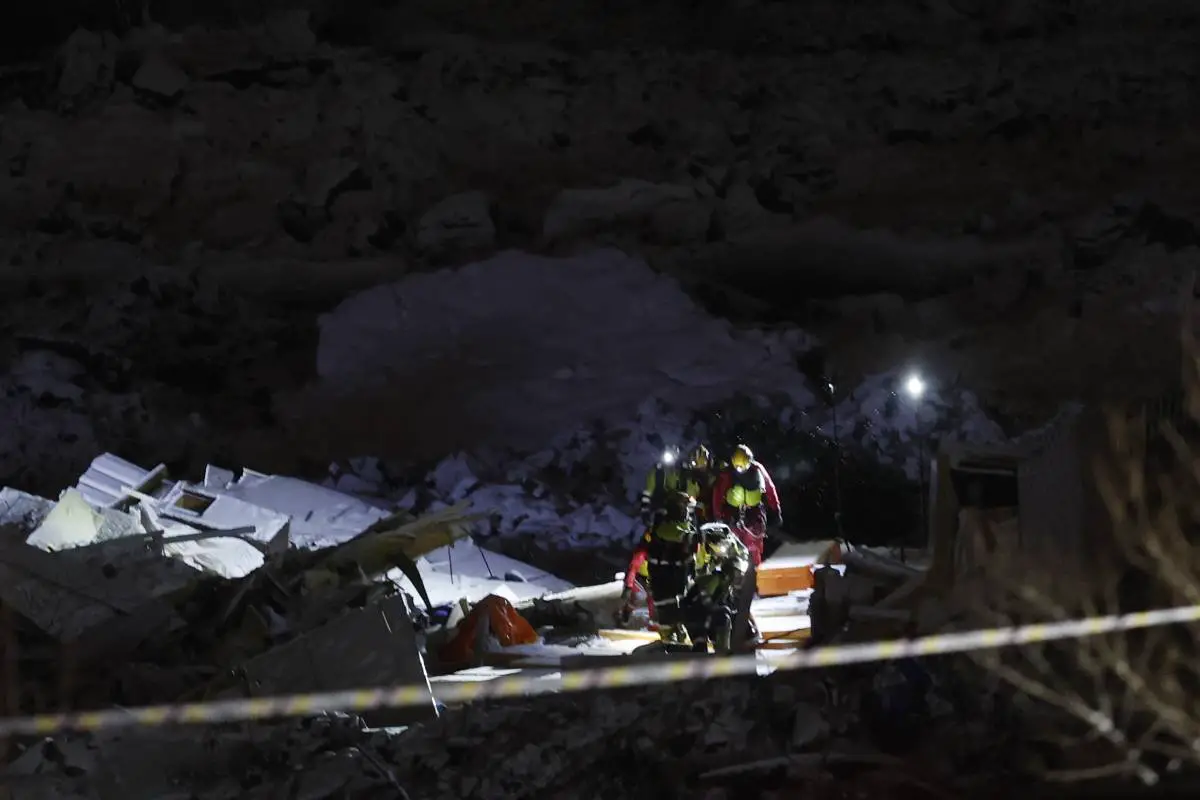Une quatrième personne a été retrouvée morte dans la zone du glissement de terrain à Gjerdrum - 3