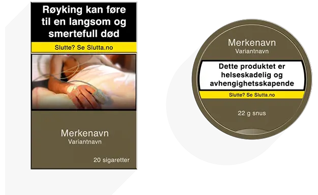 Conteneurs de tabac normalisés en Norvège - 3