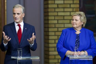 Nouveau sondage: la popularité de Støre s'envole, mais il est toujours derrière Erna Solberg - 16