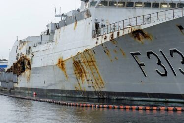 Le Bureau d'enquête sur les accidents présente un rapport sur l'accident de la frégate KNM Helge Ingstad - 20