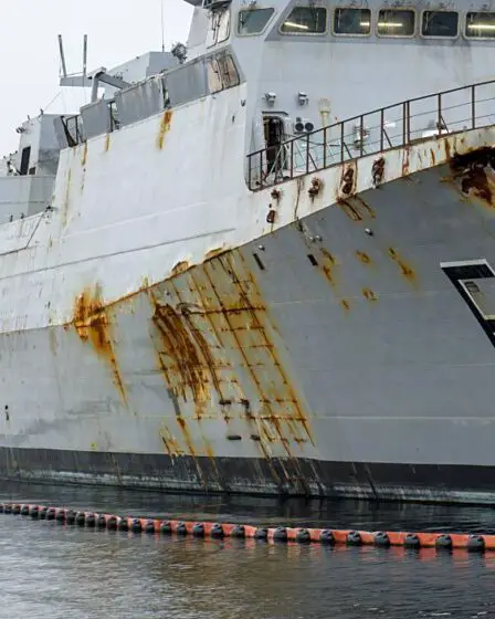 Le Bureau d'enquête sur les accidents présente un rapport sur l'accident de la frégate KNM Helge Ingstad - 13