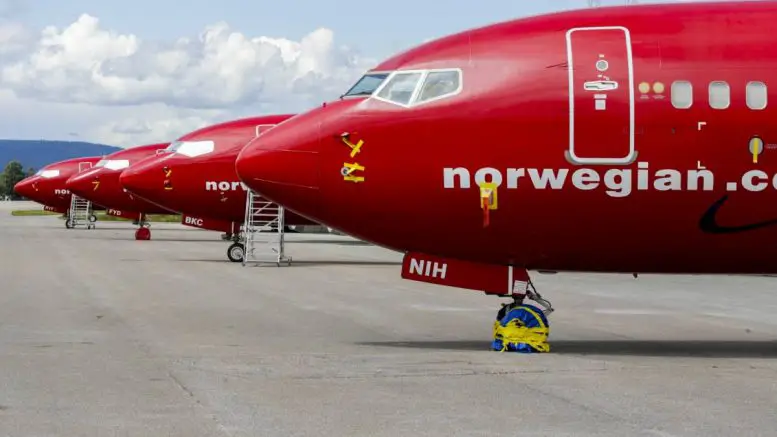 avion norvégien