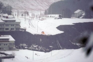 PHOTO: plusieurs centaines de personnes évacuées après un glissement de terrain à Gjerdrum - 20