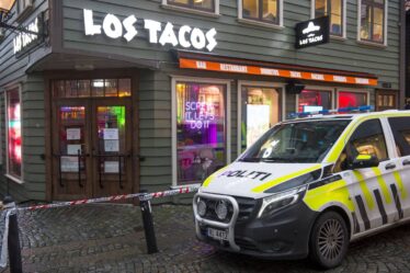 PHOTO: deux personnes inculpées après qu'un homme a été abattu dans un restaurant de tacos à Stavanger - 10