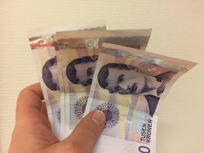 L'utilisation de l'argent liquide chute fortement en Norvège - 3
