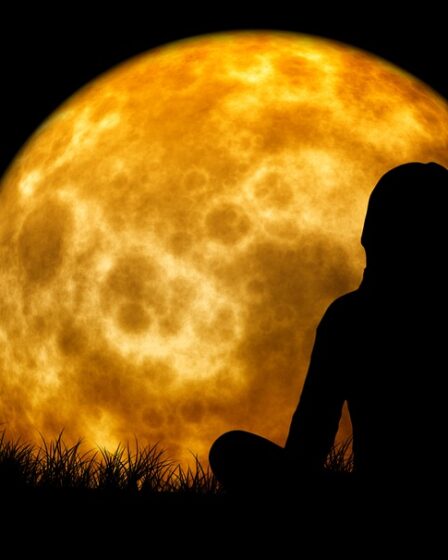 `` Super lune '' dimanche soir 2 `` Super lune '' dimanche soir - 1