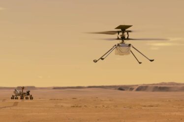 Un vol historique en hélicoptère sur Mars aura probablement lieu demain. Un Norvégien exploitera le giravion - 21