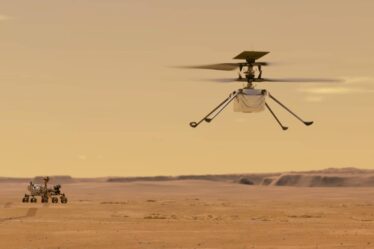 Le mini-hélicoptère Ingenuity - opéré par un Norvégien - a réussi à voler sur Mars - 18