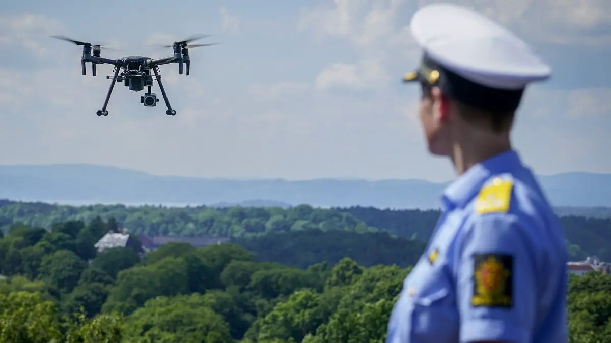 La police norvégienne à travers le pays est désormais autorisée à utiliser des drones 4 La police norvégienne à travers le pays est désormais autorisée à utiliser des drones - 3
