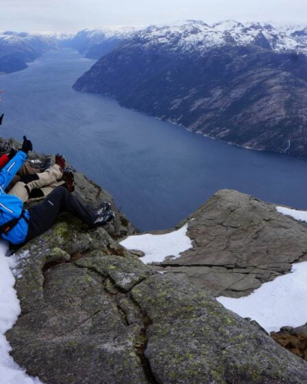 Randonnée hivernale à Preikestolen - Norway Today 17 Randonnée hivernale à Preikestolen - Norway Today - 16