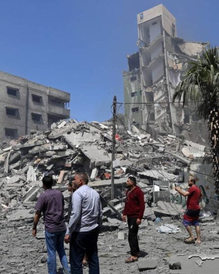 PHOTO: Israël lance de lourdes frappes aériennes sur Gaza 18 PHOTO: Israël lance de lourdes frappes aériennes sur Gaza - 17