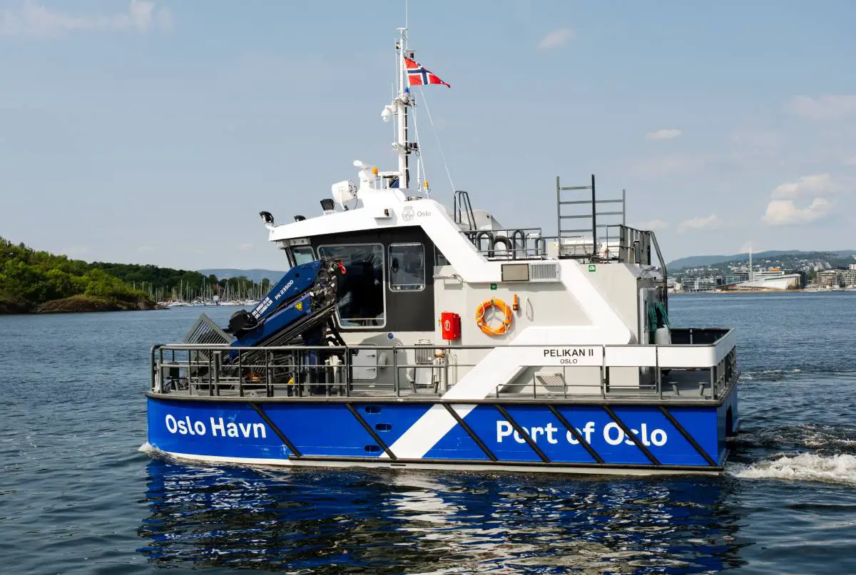 Le premier bateau écologique électrique du genre au monde ramasse des ordures dans le fjord d'Oslo 4 Le premier bateau écologique électrique du genre au monde ramasse des ordures dans le fjord d'Oslo - 3