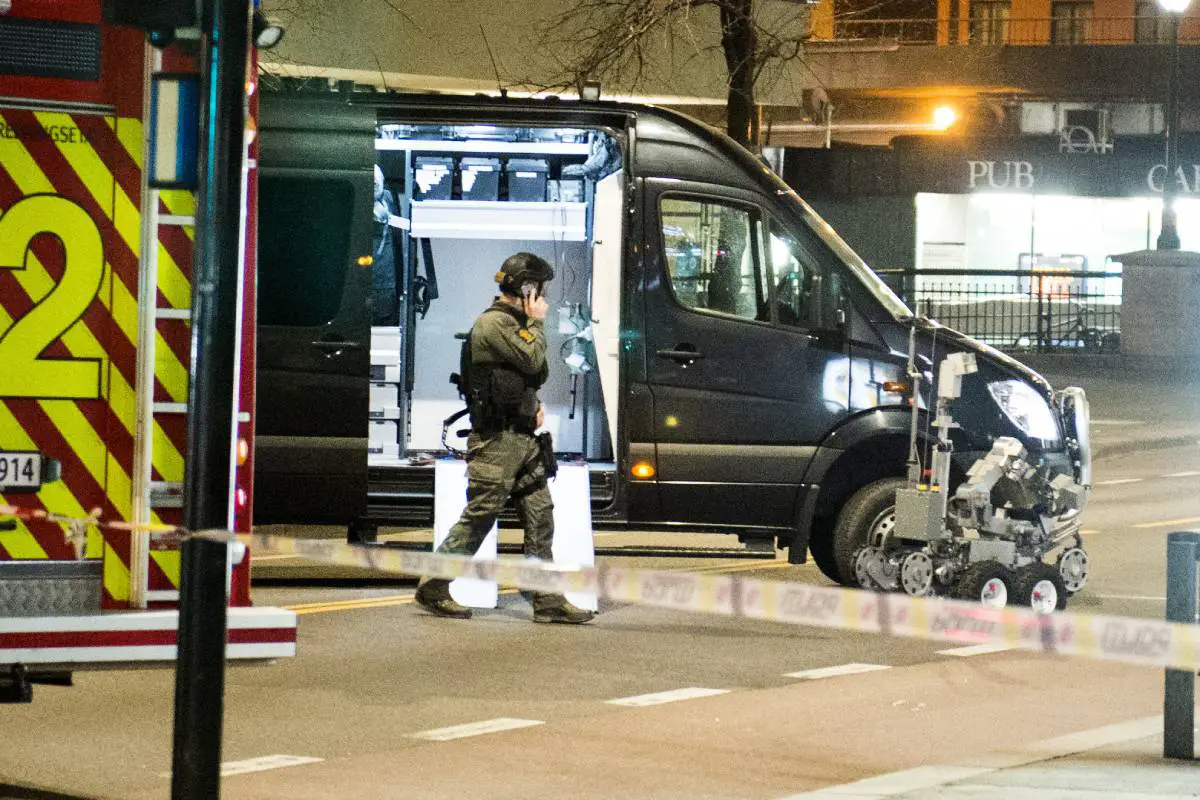 Deux personnes blessées après une bagarre avec un couteau et des ciseaux à une station-service à Oslo - 3