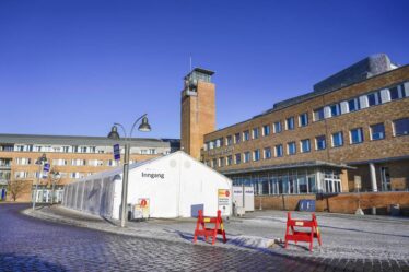 Nombre record de patients corona admis dans la région sanitaire du sud et de l'est de la Norvège - 20