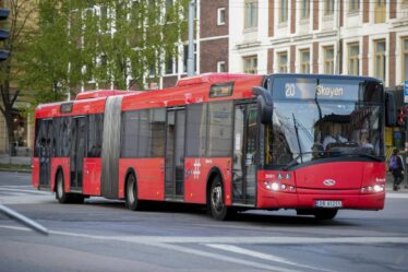 Ruter met en garde les Norvégiens: "Évitez les transports en commun lorsque vous partez en week-end" - 16