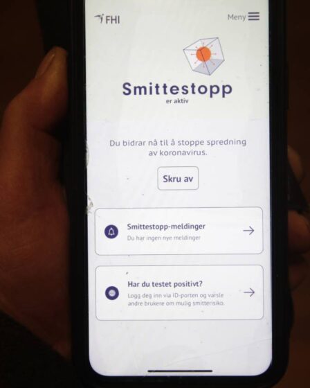 Seul un Norvégien sur quatre a téléchargé l'application de contrôle des infections - 16