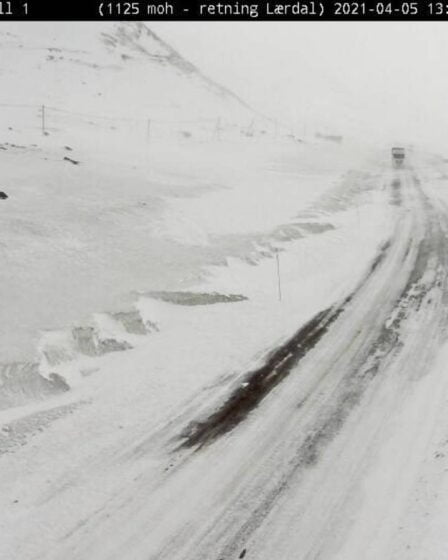Le mauvais temps continue de créer des problèmes de circulation dans le sud de la Norvège 14 Le mauvais temps continue de créer des problèmes de circulation dans le sud de la Norvège - 13