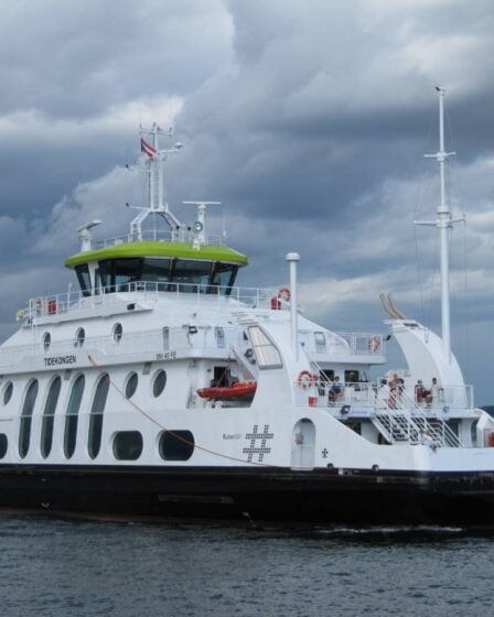 Un homme tombe dans l'eau depuis le ferry de Nesoddbåten 2 Un homme tombe dans l'eau depuis le ferry de Nesoddbåten - 1
