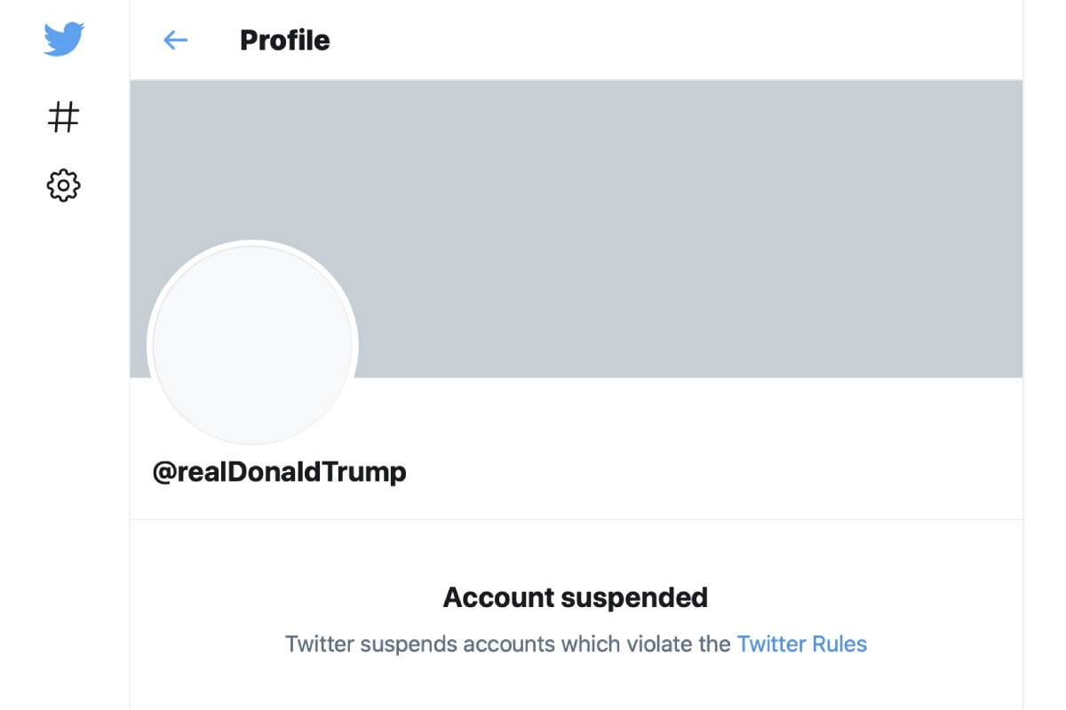 Twitter interdit définitivement Donald Trump de la plateforme 4 Twitter interdit définitivement Donald Trump de la plateforme - 3