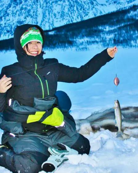 Pêche sur glace dans les Alpes de Lyngen 8 Pêche sur glace dans les Alpes de Lyngen - 7