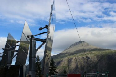 Le miroir solaire à Rjukan - Norway Today - 18