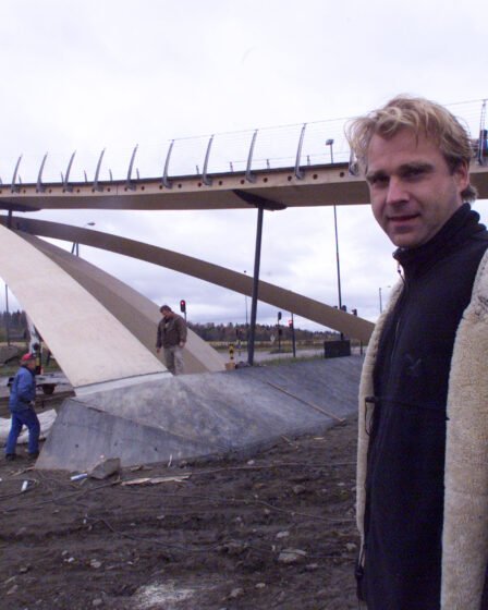 Vebjørn Sand ouvre le pont Da Vinci dans le jardin de l'artiste en France 8 Vebjørn Sand ouvre le pont Da Vinci dans le jardin de l'artiste en France - 7