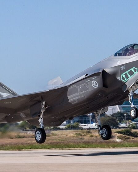 La goulotte de frein F-35 utilisée pour la première fois 11 La goulotte de frein F-35 utilisée pour la première fois - 10