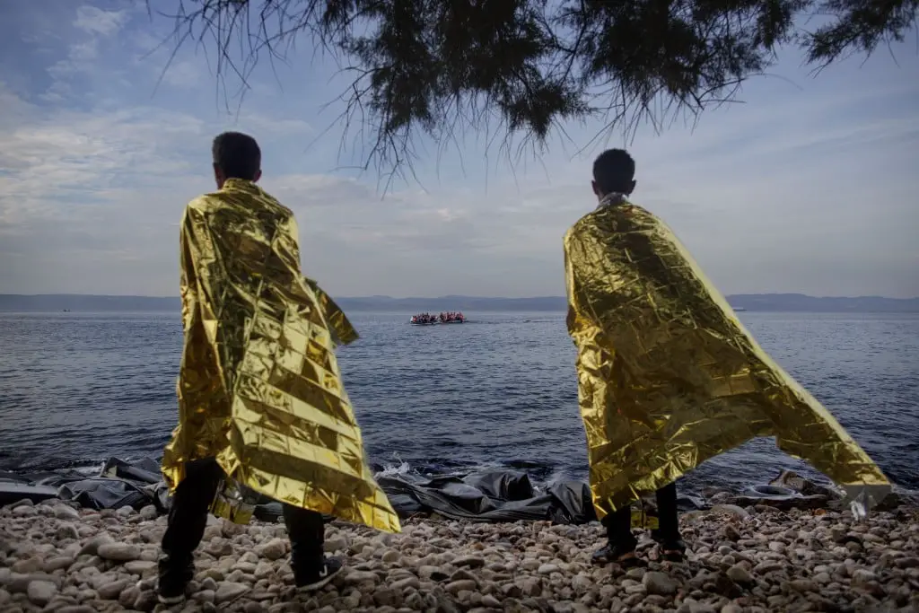 Afflux de réfugiés à Lesbos Photo de l'année 4 Afflux de réfugiés à Lesbos Photo de l'année - 3