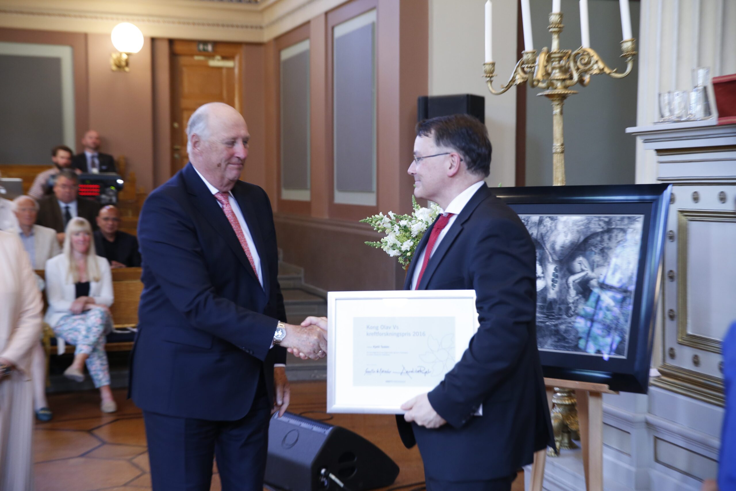 Kjetil Tasker reçoit le prix de recherche sur le cancer du roi Olav V 4 Kjetil Tasker reçoit le prix de recherche sur le cancer du roi Olav V - 3