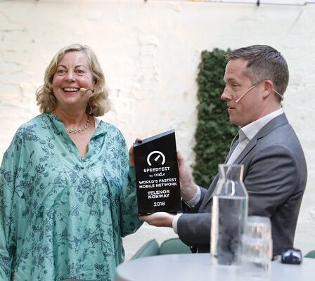 Le réseau mobile de Telenor a été nommé le plus rapide au monde 11 Le réseau mobile de Telenor a été nommé le plus rapide au monde - 10