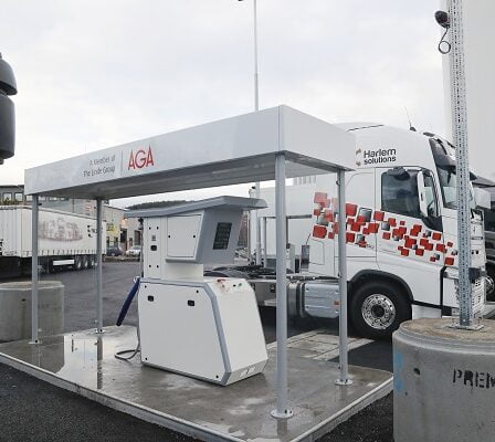 Ouverture de la première station de remplissage de biogaz liquide en Norvège 8 Ouverture de la première station de remplissage de biogaz liquide en Norvège - 7