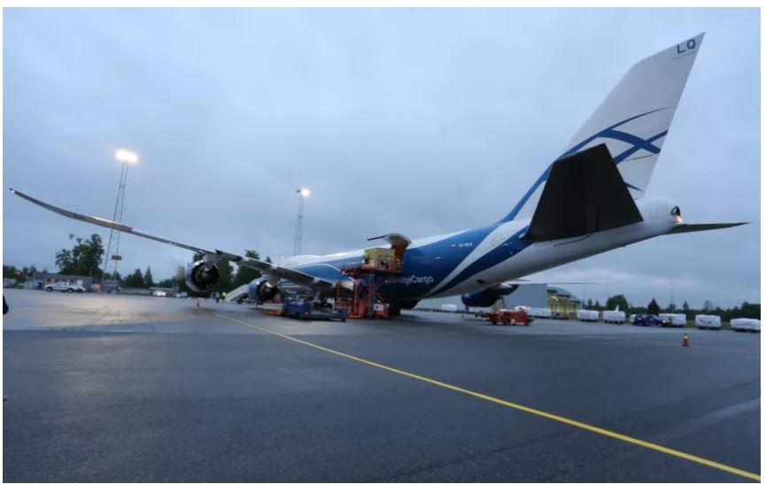 Croissance importante du fret aérien à l'aéroport Avinor d'Oslo 4 Croissance importante du fret aérien à l'aéroport Avinor d'Oslo - 3