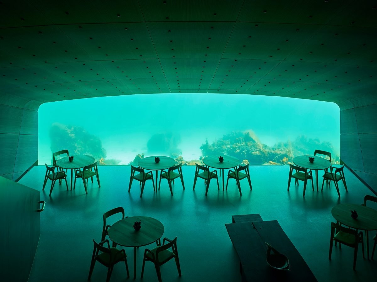 Le restaurant sous-marin "Under": Les repas sous-marins en Norvège ont l'air incroyable - 3