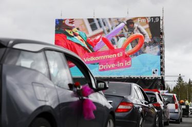 Célébration de l'Aïd en voiture à Tryvann - 20