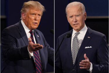 Biden et Trump sont au coude à coude dans la course présidentielle américaine - 16