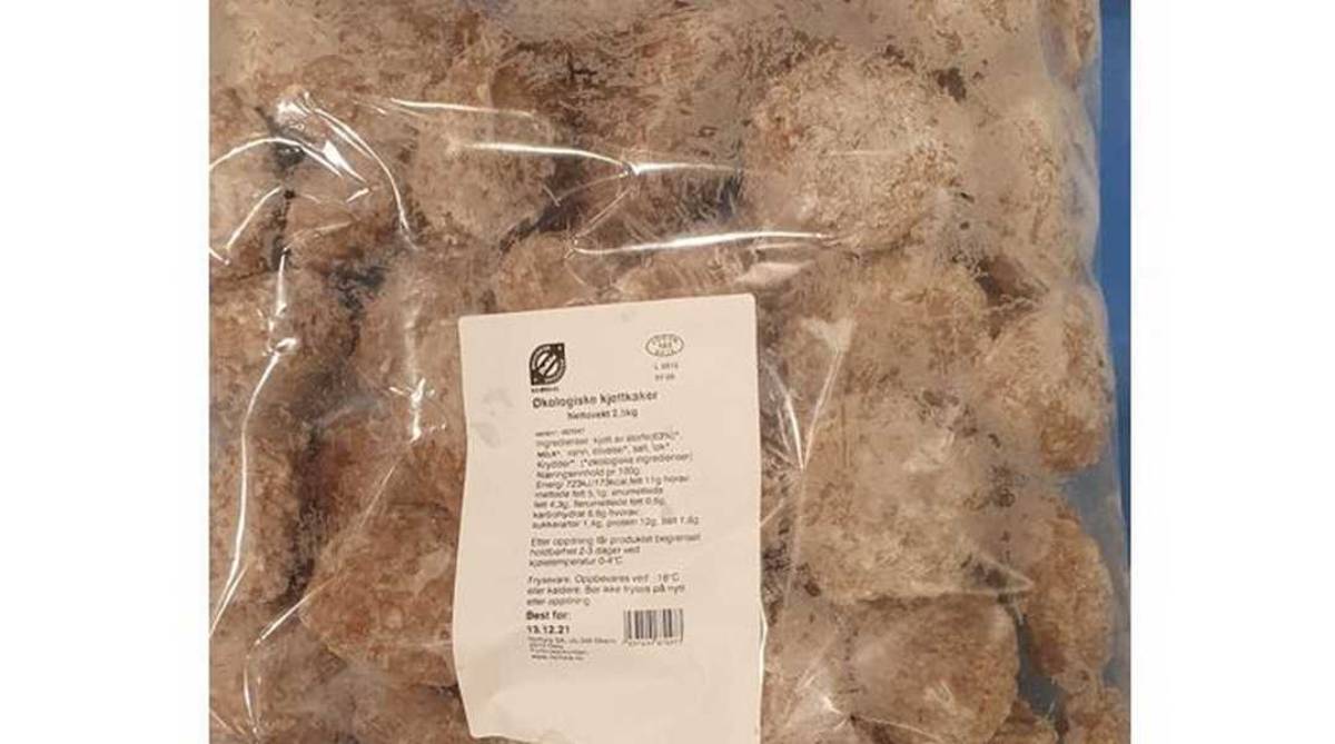 Nortura retire des boulettes de viande biologiques des étagères après la découverte d'une substance illégale 4 Nortura retire des boulettes de viande biologiques des étagères après la découverte d'une substance illégale - 3