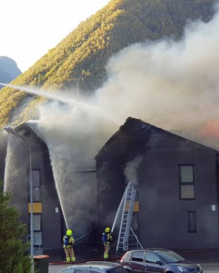 Un incendie se déclare dans un logement de réfugiés à Åndalsnes, 34 personnes évacuées 19 Un incendie se déclare dans un logement de réfugiés à Åndalsnes, 34 personnes évacuées - 18