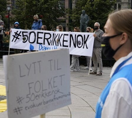 NOAS demande à la Norvège d'accueillir 1 500 enfants et familles de Grèce 2 NOAS demande à la Norvège d'accueillir 1 500 enfants et familles de Grèce - 1