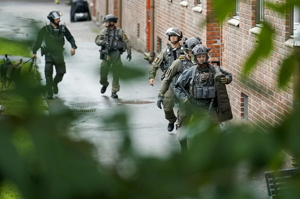 Deux hommes arrêtés après une fusillade à Oslo 4 Deux hommes arrêtés après une fusillade à Oslo - 3