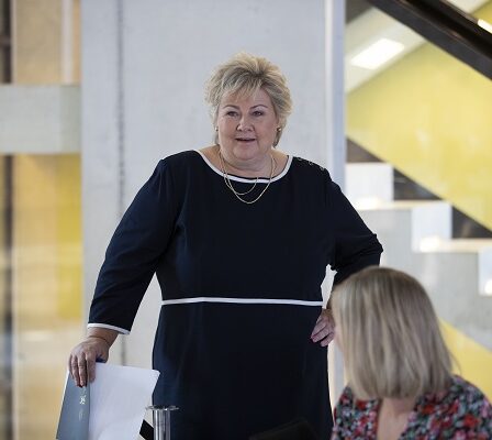 Erna Solberg a remercié les enfants pour leurs efforts 14 Erna Solberg a remercié les enfants pour leurs efforts - 13
