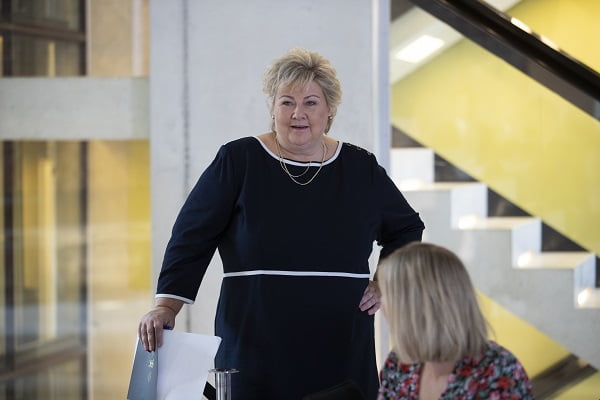 Erna Solberg a remercié les enfants pour leurs efforts 4 Erna Solberg a remercié les enfants pour leurs efforts - 3
