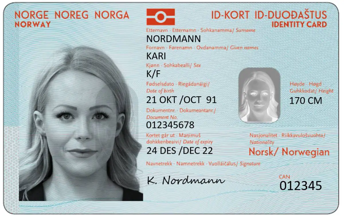 La Norvège lancera de nouvelles cartes d'identité le mois prochain