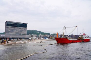 PHOTO : l'Opéra d'Oslo va avoir sa propre plage de sable - 18