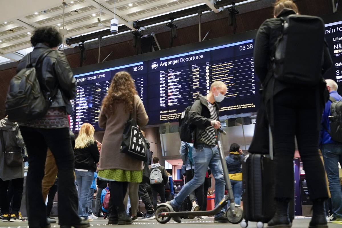 La grève des agents de sécurité s'étend à la gare centrale d'Oslo 4 La grève des agents de sécurité s'étend à la gare centrale d'Oslo - 3