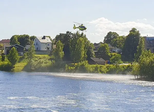 Rivière à Hønefoss
